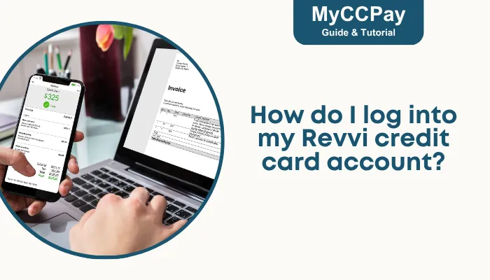 How do I log into my Revvi credit card account?
