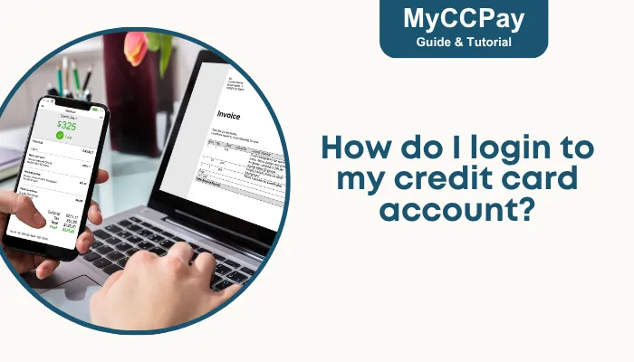 How do I login to my credit card account?