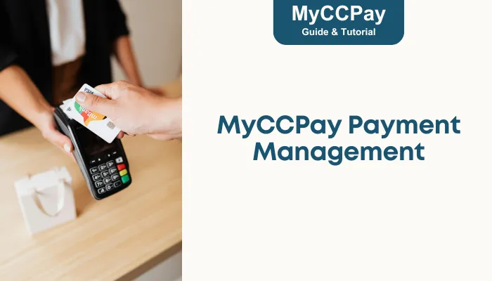 MyCCPay Payment Management
